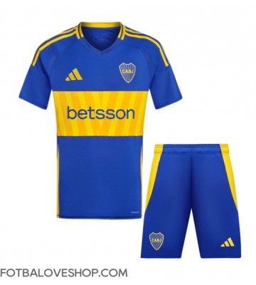Boca Juniors Dětské Domácí Dres 2024-25 Krátký Rukáv (+ trenýrky)